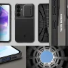  Samsung Galaxy A55 5G fekete Spigen Optik Armor tok thumbnail