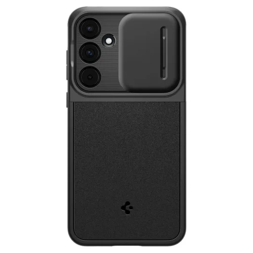  Samsung Galaxy A55 5G fekete Spigen Optik Armor tok - 2