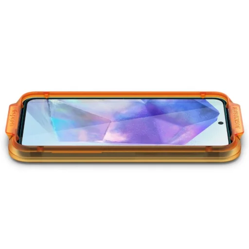 Spigen Glass tR AlignMaster 2 Pack üvegfólia - Samsung Galaxy A55 - 3