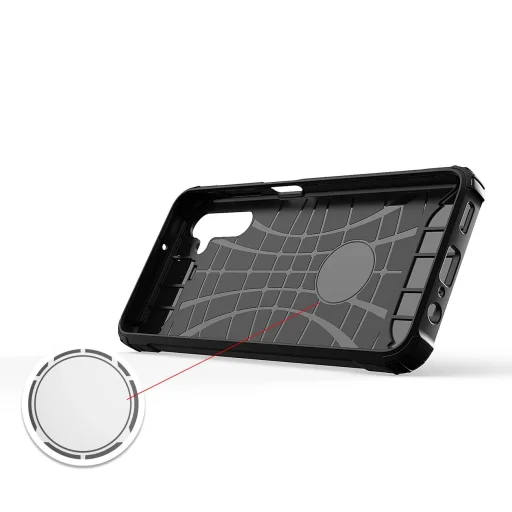 Hybrid Armor masszív ütésálló fekete tok Samsung Galaxy A13 5G-hez - 7