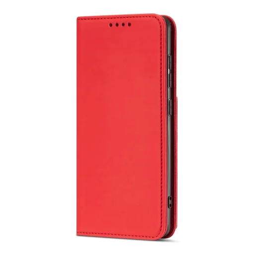Magnet Card Case tok Samsung Galaxy A13 5G-hez Piros Pénztárca Kártyatartó - 5