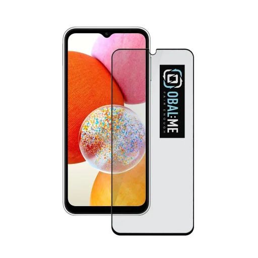 OBAL:ME 5D Üvegfólia Samsung Galaxy A14 4G Fekete üvegfólia - 1