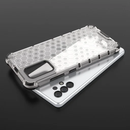 Átlátszó Honeycomb páncél tok zselés kerettel Samsung Galaxy A13 5G tok - 7