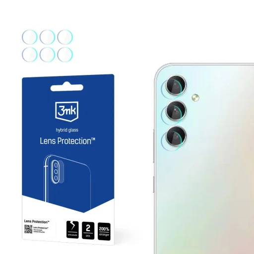 Samsung Galaxy A34 5G 7H 3mk Lens Protection sorozat kameravédő üvegfólia - 1