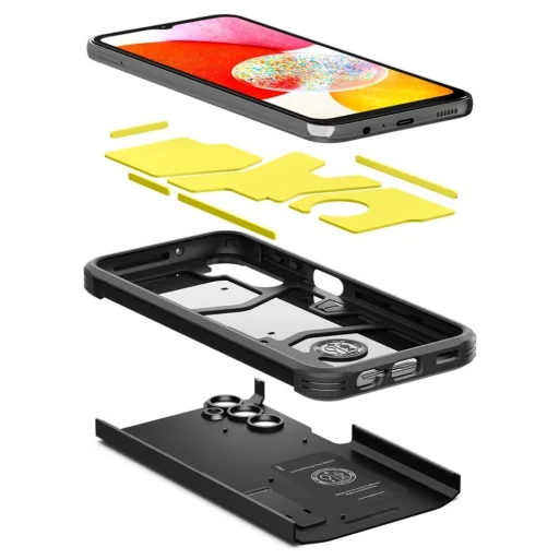  Galaxy A14 4G / LTE Fekete Spigen Tough Armor tok - 6