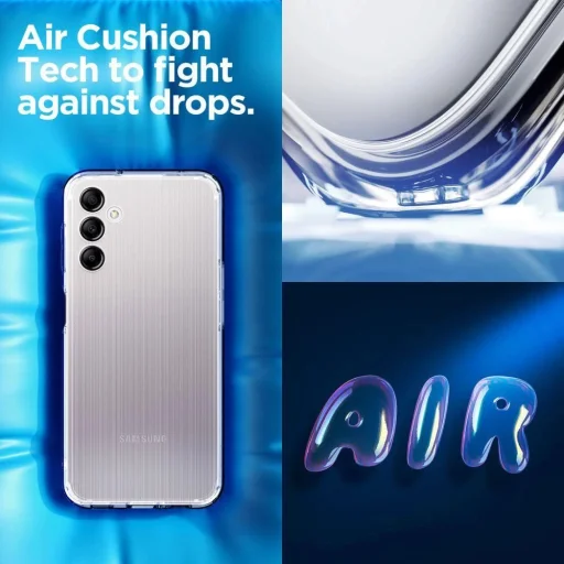  Galaxy A14 4G / LTE Crystal Clear Spigen Ultra Hybrid tok - 12