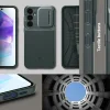  Samsung Galaxy A55 5G Sötétzöld Spigen Optik Armor tok thumbnail