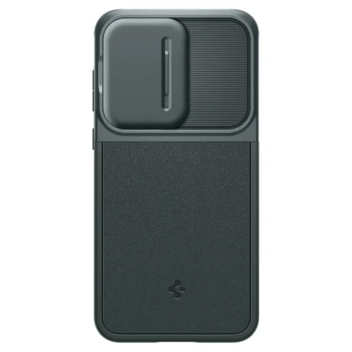  Samsung Galaxy A55 5G Sötétzöld Spigen Optik Armor tok - 3