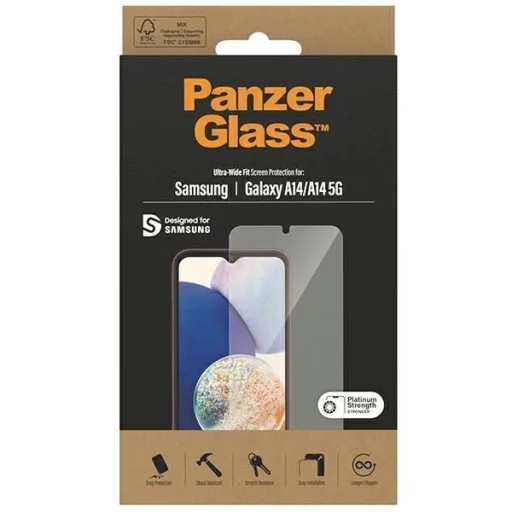 PanzerGlass Ultra-Wide Fit Samsung Galaxy A14 5G üvegfólia - 3