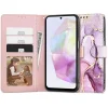 Tech-Protect Wallet tok Samsung Galaxy A35 5G - pink marble thumbnail
