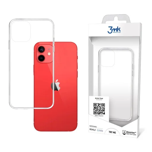 3MK All-Safe AC iPhone 12/12 Pro 6.1" Armor Case átlátszó tok - 1
