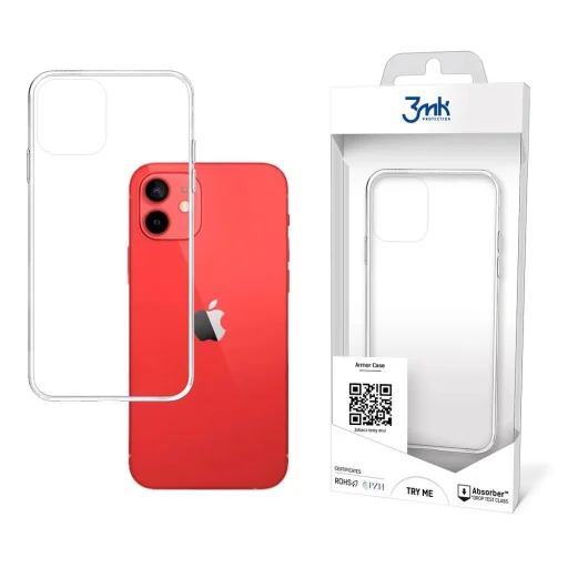 3MK All-Safe AC iPhone 12 Mini 5.4 "Armor tok átlátszó - 1
