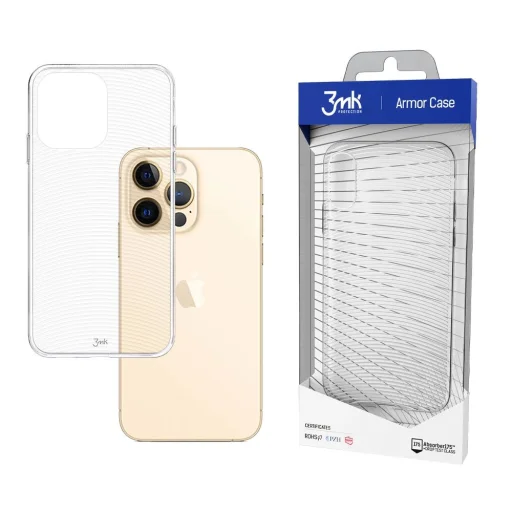 3mk Armor Case széria iPhone 13 Pro tok - átlátszó - 1