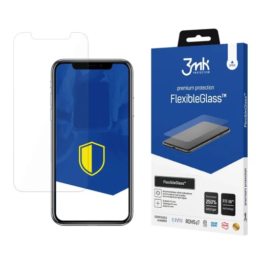 3mk FlexibleGlass™ hibrid üvegfólia iPhone X-re - 1