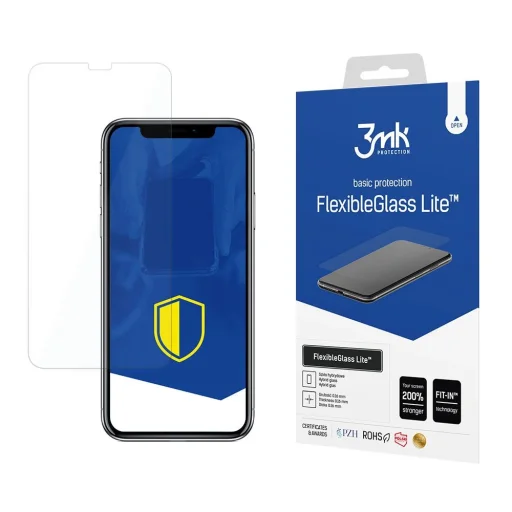 3mk FlexibleGlass Lite™ hibrid üveg iPhone X-hez üvegfólia - 1