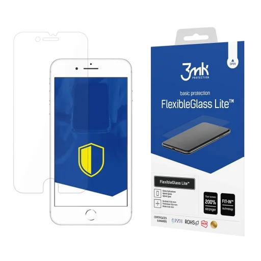3mk FlexibleGlass Lite™ hibrid üveg iPhone 8-hoz üvegfólia - 1