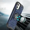 Wozinsky Ring Armor tok iPhone 14-hez páncélozott tok mágneses tartógyűrűvel kék thumbnail