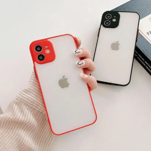Milky Case Szilikon Rugalmas Félig Átlátszó tok Xiaomi Redmi 9T Fekete tok - 4