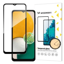 Wozinsky Super Tough Full Glue edzett üvegfólia teljes képernyővel kerettel Samsung Galaxy A13 / A23 / A23 5G / M13 fekete