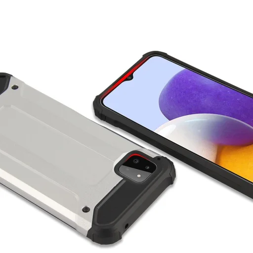 Hybrid Armor tok Samsung Galaxy A22 5G fekete - 4