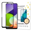 Wozinsky Tempered Glass Full Glue Super Tough üvegfólia teljes fedéssel és kerettel, Samsung Galaxy A22 4G fekete