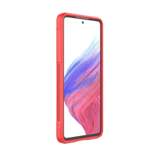 Magic Shield tok Samsung Galaxy A53 5G flexibilis páncél tok piros - 28