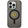 Ferrari FEHMP14XURKK iPhone 14 Pro Max 6.7" fekete/fekete kemény tok áttetsző MagSafe thumbnail