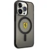 Ferrari FEHMP14XURKK iPhone 14 Pro Max 6.7" fekete/fekete kemény tok áttetsző MagSafe thumbnail