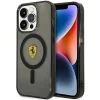 Ferrari FEHMP14XURKK iPhone 14 Pro Max 6.7" fekete/fekete kemény tok áttetsző MagSafe thumbnail