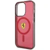 Ferrari FEHMP14XURKR iPhone 14 Pro Max 6.7" piros/piros keménytok Translucent MagSafe tok thumbnail
