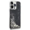 Guess GUHCP14XLCSGSGK iPhone 14 Pro Max 6.7" fekete/fekete kemény tok Liquid Glitter Marble thumbnail