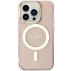 Guess GUHMP14LHCMCGP iPhone 14 Pro 6.1" pink/pink keménytok Glitter Gold MagSafe thumbnail