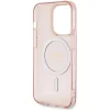 Guess GUHMP14LHCMCGP iPhone 14 Pro 6.1" pink/pink keménytok Glitter Gold MagSafe thumbnail