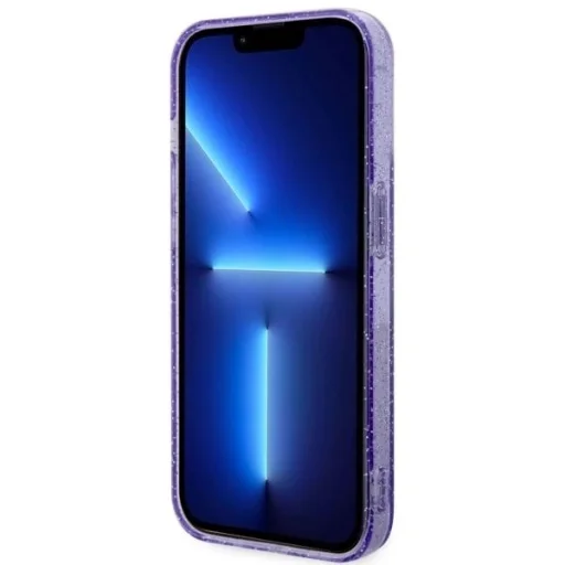 Guess GUHMP14XHCMCGU iPhone 14 Pro Max 6.7" lila/kemény tok Glitter Gold MagSafe - 5