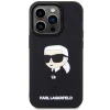 Karl Lagerfeld KLHCP14X3DRKINK iPhone 14 Pro Max 6,7" fekete/fekete tok 3D-s gumiból készült Ikonik thumbnail