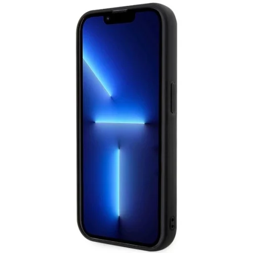 Karl Lagerfeld KLHCP14X3DRKINK iPhone 14 Pro Max 6,7" fekete/fekete tok 3D-s gumiból készült Ikonik - 5