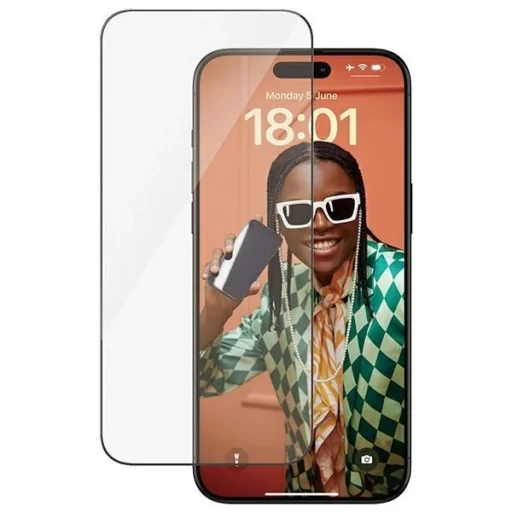 PanzerGlass Ultra-Széles Illeszkedés Edzett Üvegfólia iPhone 15 Pro Max-hoz - 1