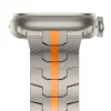 Tech-Protect Stainless Line karkötő Apple Watch 4 / 5 / 6 / 7 / 8 / 9 / 10 / 11 / SE / Ultra 1 / 2 (42/44/45/49 mm) - Titán Narancs thumbnail