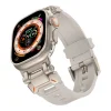 Tech-Protect Delta Pro szíj Apple Watch 4 / 5 / 6 / 7 / 8 / 9 / SE / Ultra 1 / 2 (42/44/45/49 mm) - bézs titánium thumbnail