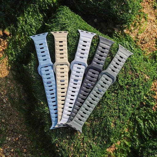 Tech-Protect IconBand Line Apple Watch 4 / 5 / 6 / 7 / 8 / 9 / SE (38/40/41 mm) - navy blue szíj - 7