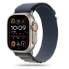 Tech-Protect Nylon Pro szíj Apple Watch 4 / 5 / 6 / 7 / 8 / 9 / 10 / 11 / SE / Ultra 1 / 2 (42/44/45/49 mm) - Kék-szürke thumbnail
