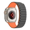 Tech-Protect IconBand Mágneses szíj Apple Watch 4 / 5 / 6 / 7 / 8 / 9 / SE / Ultra 1 / 2 (42/44/45/49 mm) - Titánium Narancs thumbnail