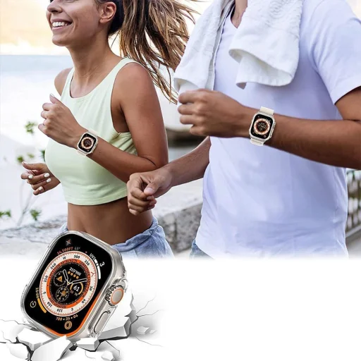 Tech-Protect Defense360 Tok Apple Watch Ultra 1/2/3 (49 mm) - Átlátszó - 6