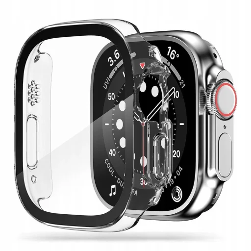 Tech-Protect Defense360 Tok Apple Watch Ultra 1/2/3 (49 mm) - Átlátszó - 1