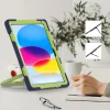 Tech-Protect X-Armor tok iPad 10.9" 2022 / iPad 11 2025 - sötétkék és zöld thumbnail