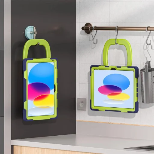 Tech-Protect X-Armor tok iPad 10.9" 2022 / iPad 11 2025 - sötétkék és zöld - 10