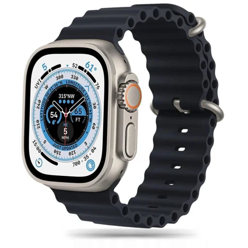 Tech-Protect IconBand Pro szíj Apple Watch 4 / 5 / 6 / 7 / 8 / 9 / 10 / 11 / SE / Ultra 1 / 2 (42/44/45/49 mm) - fekete - 1