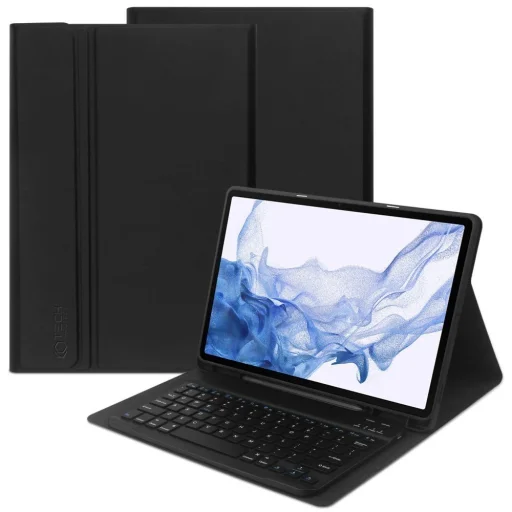 Tech-Protect SC Pen + Keyboard tok billentyűzettel Samsung Galaxy Tab S7+ / S8+ / S7 FE 12.4" - fekete tok - 1