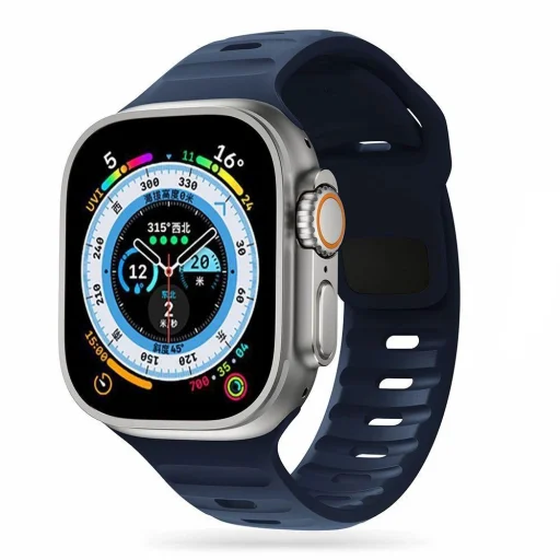 Tech-Protect IconBand Line Apple Watch 4 / 5 / 6 / 7 / 8 / 9 / SE (38/40/41 mm) - navy blue szíj - 1