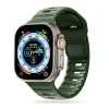 Tech-Protect IconBand Line Apple Watch 4 / 5 / 6 / 7 / 8 / 9 / SE (38/40/41 mm) - sötétzöld szíj thumbnail